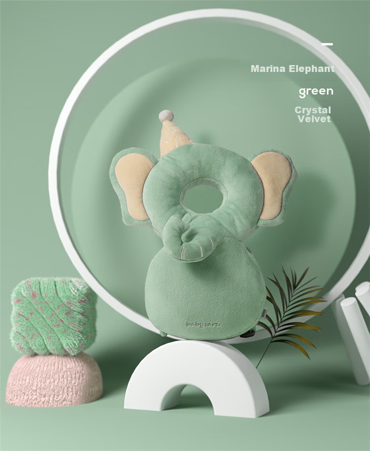 Детская подушка-антистресс babycare для защиты головы при падении, подушка для малышей, защита от столкновений, стиль "Лев Аонике"