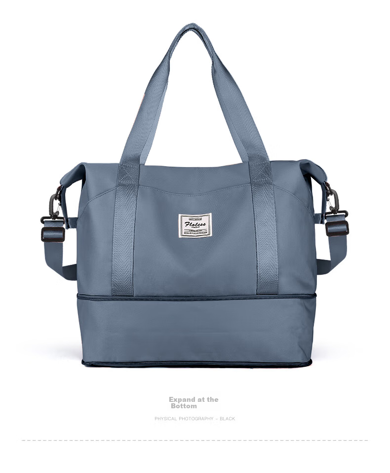Дорожная сумка Landcase 2104 Royal Blue, 41x(26+11)x22 см, 0.5 кг