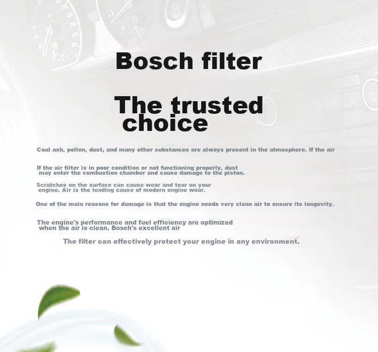 Воздушный фильтр BOSCH 0986AF2875 для Mitsubishi Lancer Evolution, Lancer, Outlander, Subaru Forester, Peugeot 4008
