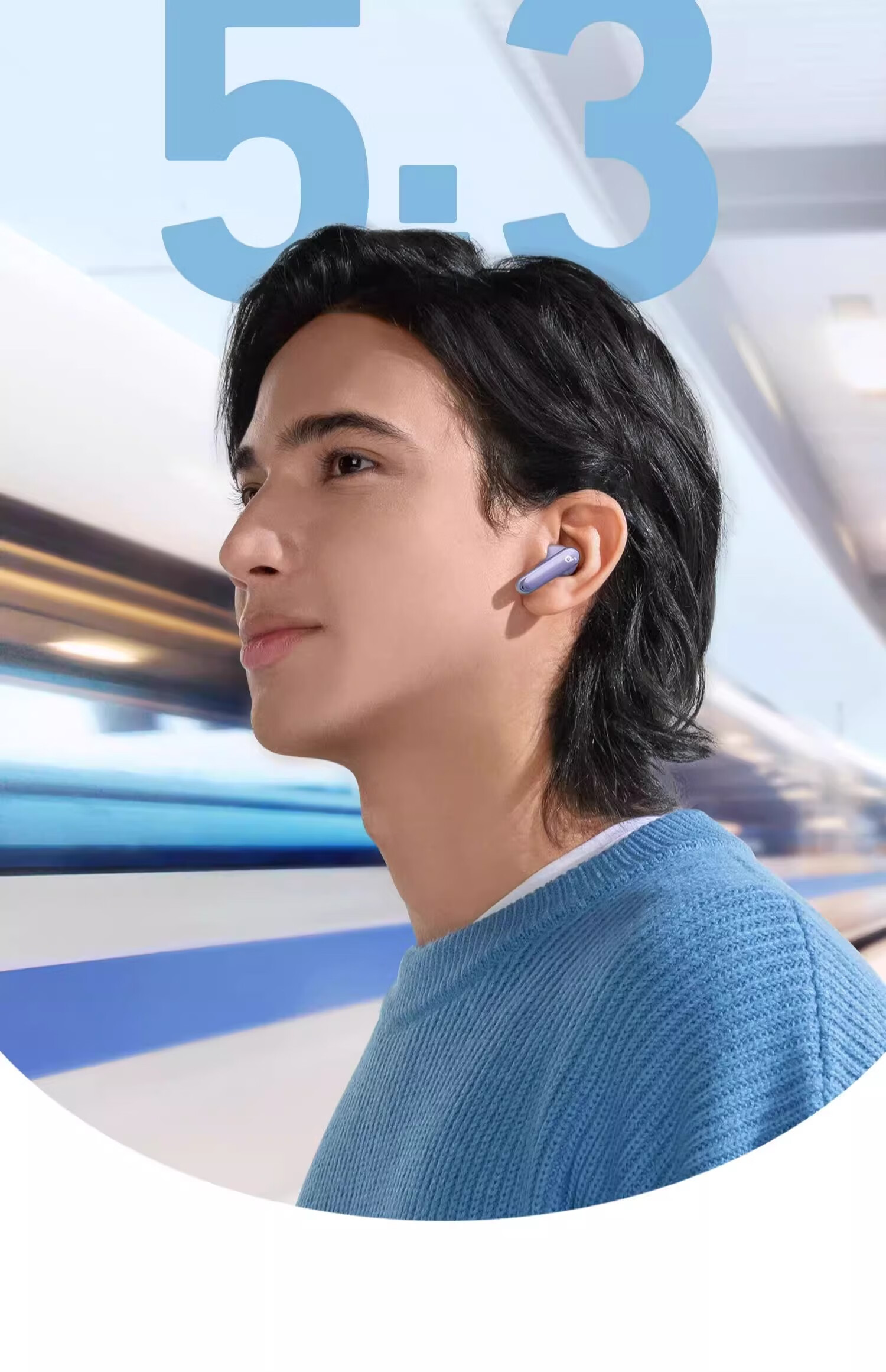 Беспроводные наушники SoundCore Anker P40i с активным шумоподавлением, Bluetooth 5.3, IPX5, черный