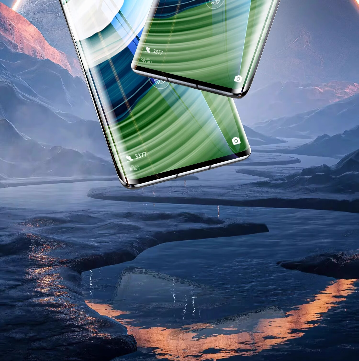 Защитное стекло DIVI для Huawei Mate 30, 2 шт., закаленное, полное покрытие, HD, противоударное, защита от отпечатков пальцев