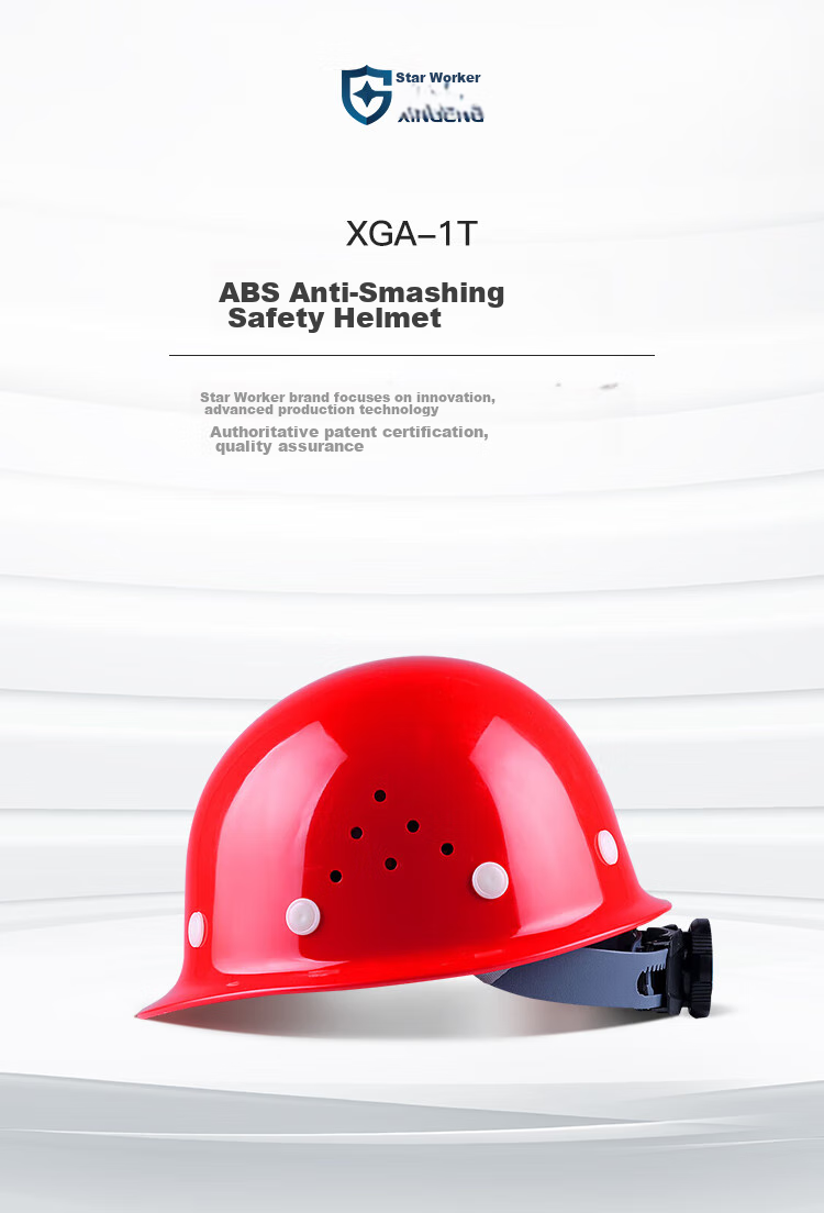 Каска защитная XINGGONG XGA-1T, ABS, защита от ударов и проколов, электроизоляционная, желтая