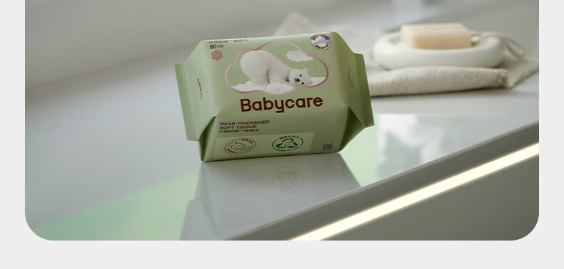 Babycare Влажные салфетки для младенцев, 80 шт. в упаковке, 36 упаковок