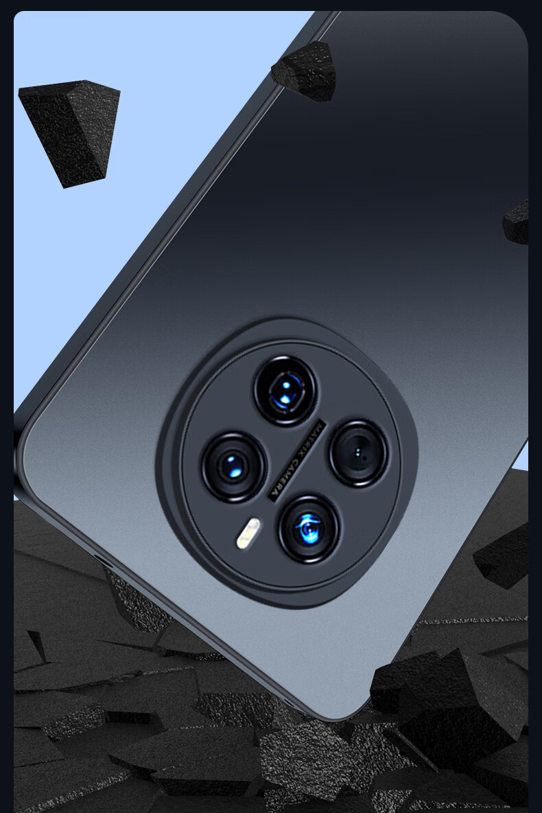 Чехол для телефона Mengxiangkejia [AG Frosted] для Honor Magic7, полное покрытие, ультратонкий, роскошный матовый силикон, противоударный, простой дизайн, дымчато-серый