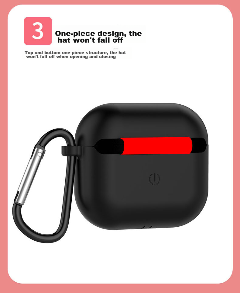 Чехол для AirPods 3 с крючком