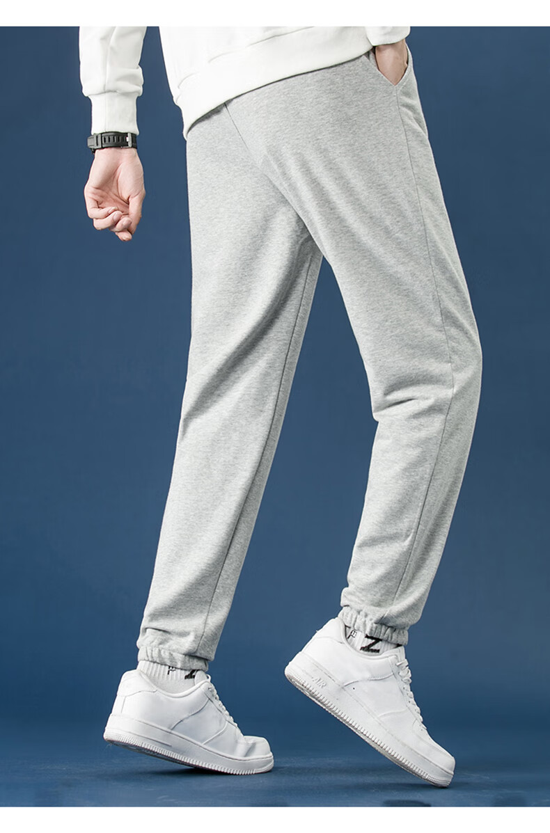 Jeanswest Мужские Повседневные Брюки, Свободные Джоггеры, Осенне-Зимняя Модная Универсальная Повседневная Одежда, Серый, XL