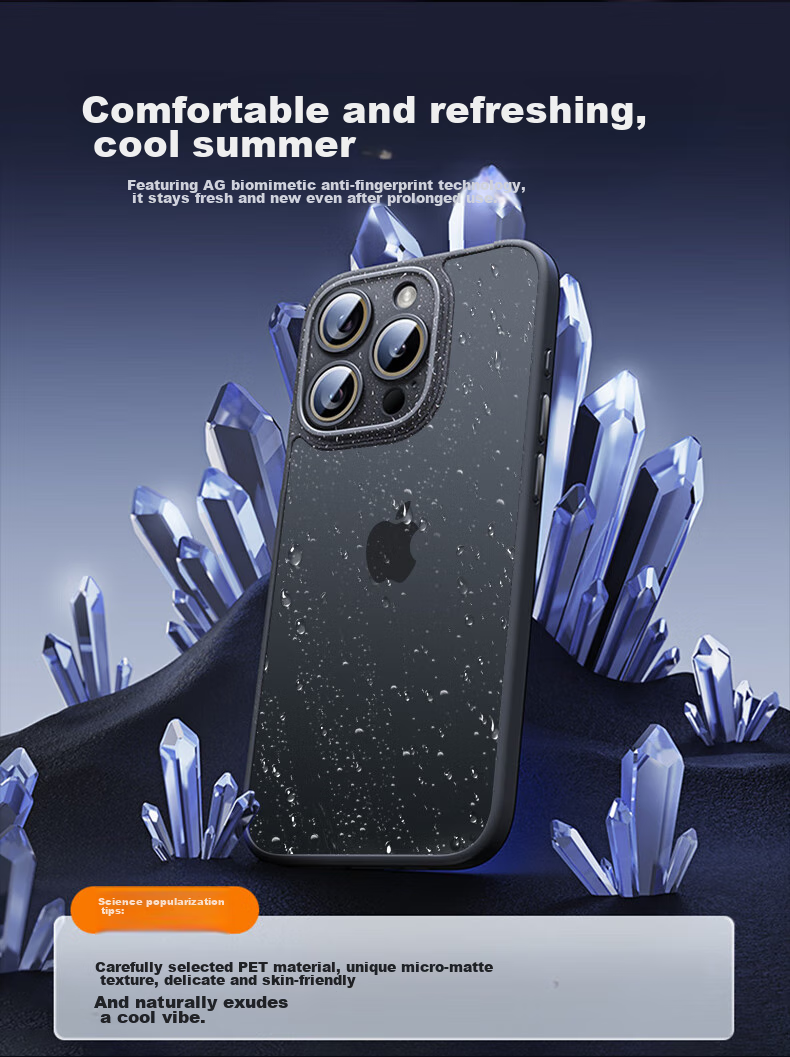 Чехол для iPhone 15 Pro Max DIVI, ультратонкий матовый, противоударный, с полной защитой для объектива камеры, подходит мужчинам и женщинам