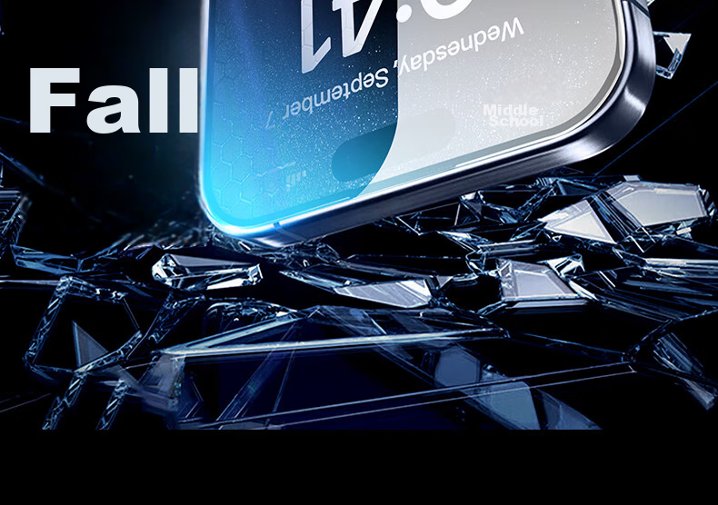 Защитное стекло ALittleFlower для Apple iPhone 14 Pro Max, прозрачное, противоударное, антибликовое, 0.3 мм