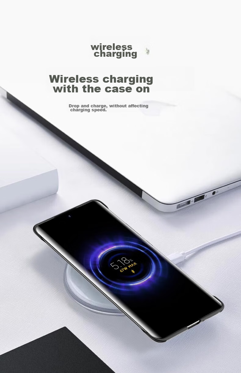 POZZO Ультратонкий матовый чехол для Huawei Mate40 Pro, безрамочная защитная накладка с амортизацией и теплоотводом для мужчин и женщин, простой дизайн [Ночное небо, черный]