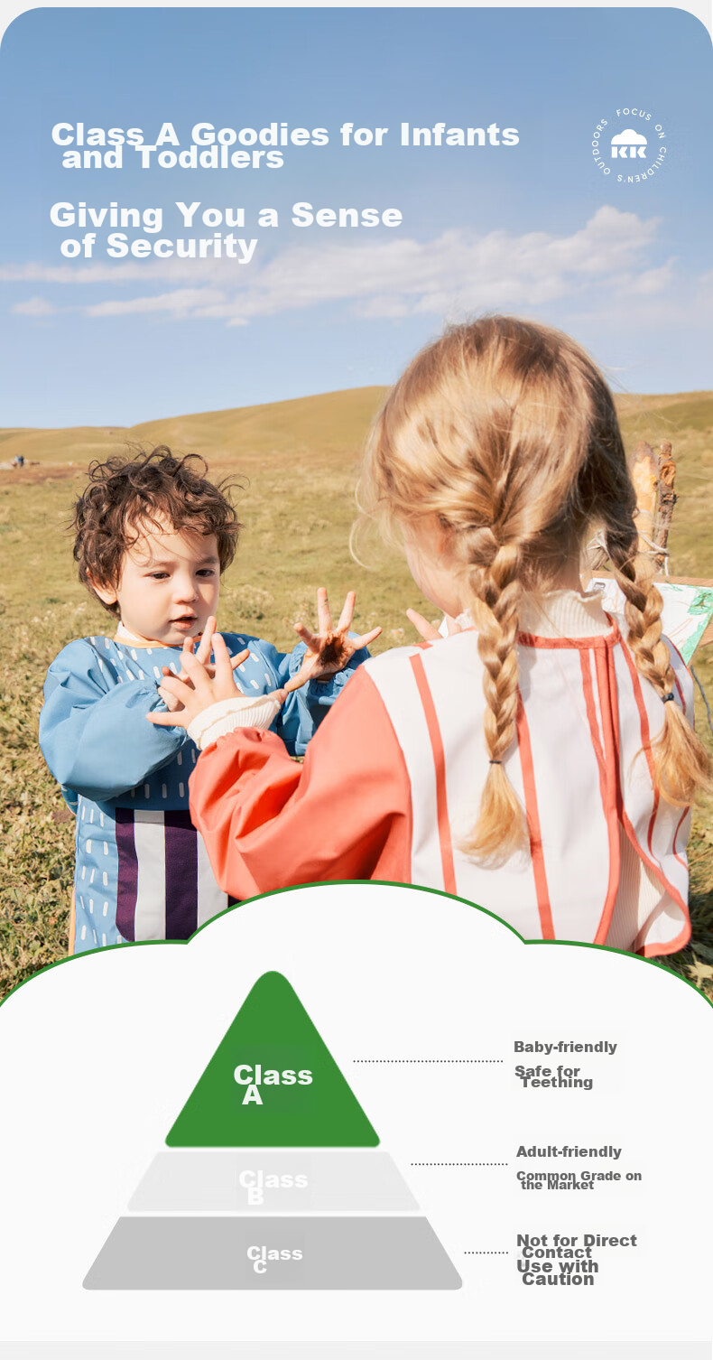 Набор детской косметики Kocotree "Абстрактная живопись" для девочек, 3-9 лет