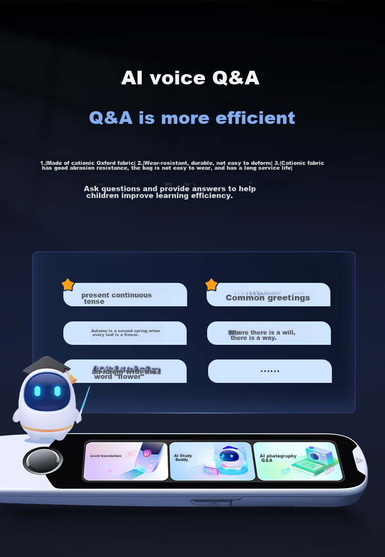 Ручка-сканер Aerfadan T30Pro для изучения английского языка, переводчик, словарь, электронный словарь, для школьников и студентов
