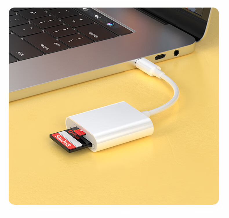 Адаптер-кардридер Masentek Type-C SD/TF, для iPhone, Huawei, iPad, Macbook, USB-камера, флеш-накопитель