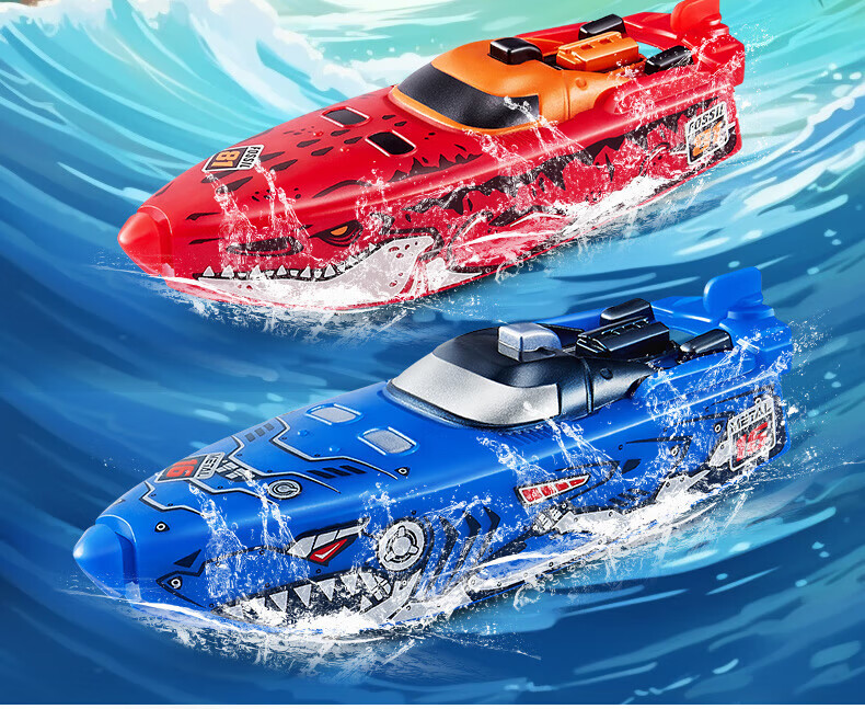 Электрическая лодка ZURU Robo Boats для купания, игрушка для игр в воде