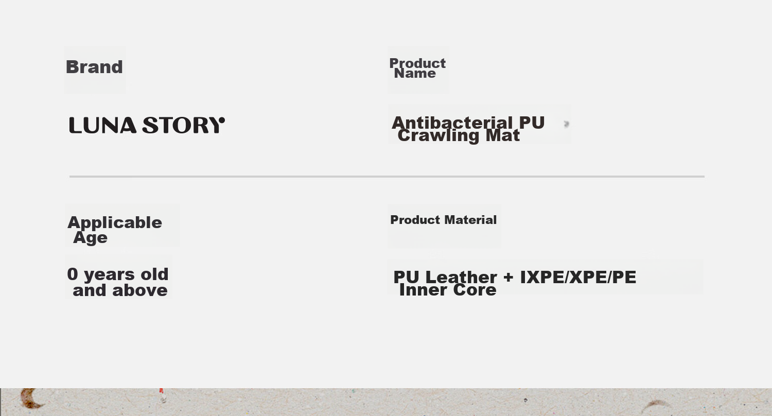 Развивающий игровой коврик LUNASTORY, противоскользящий, складной, для детей, 240*200*4 см, IXPE, анти-фолл