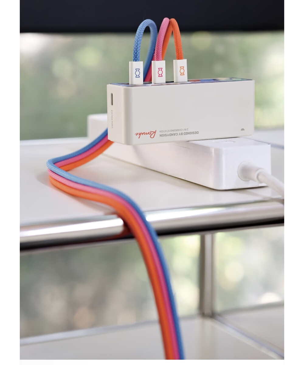 Кабель CANDYSIGN MagTie Magnetic Charge Cable, USB-C to USB-C, 60W, 1.6м, Синий