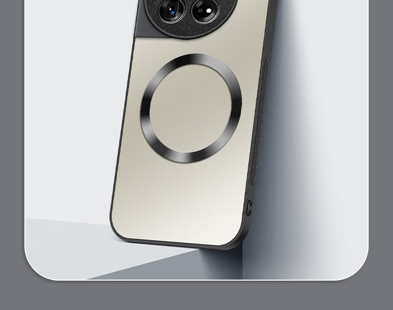 Чехол XINGWU AG Magnetic для OnePlus 12, защитный матовый чехол с полной защитой, ультратонкий, противоударный, анти-отпечатки, простой дизайн для мужчин и женщин - Темно-синий