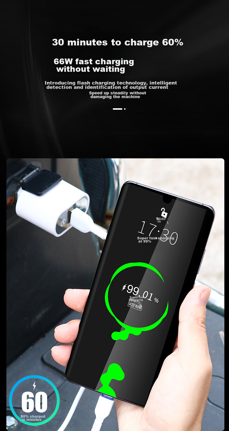 Автомобильное зарядное устройство Meiyazhixing, сверхбыстрая зарядка QC3.0 66 Вт, адаптер для электросамоката, один USB-порт