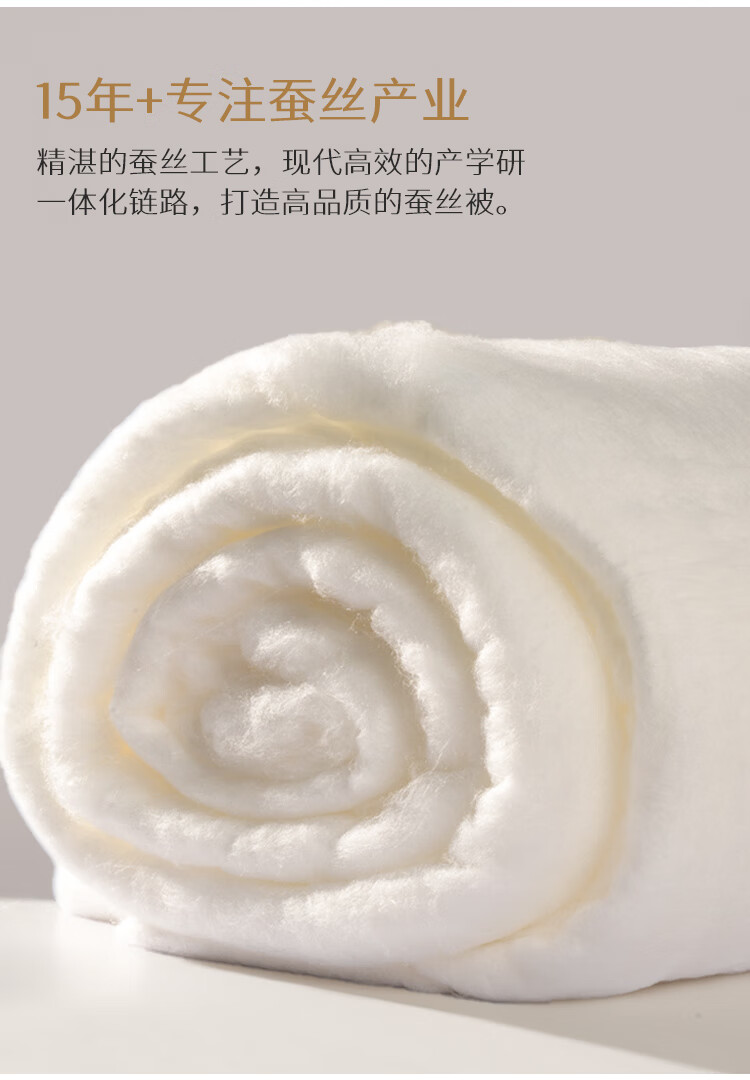 Одеяло Taihuxue, 100% натуральный шелк, всесезонное, размер 2*2.3 м, вес 1+3 Цзинь (500+1500 г)