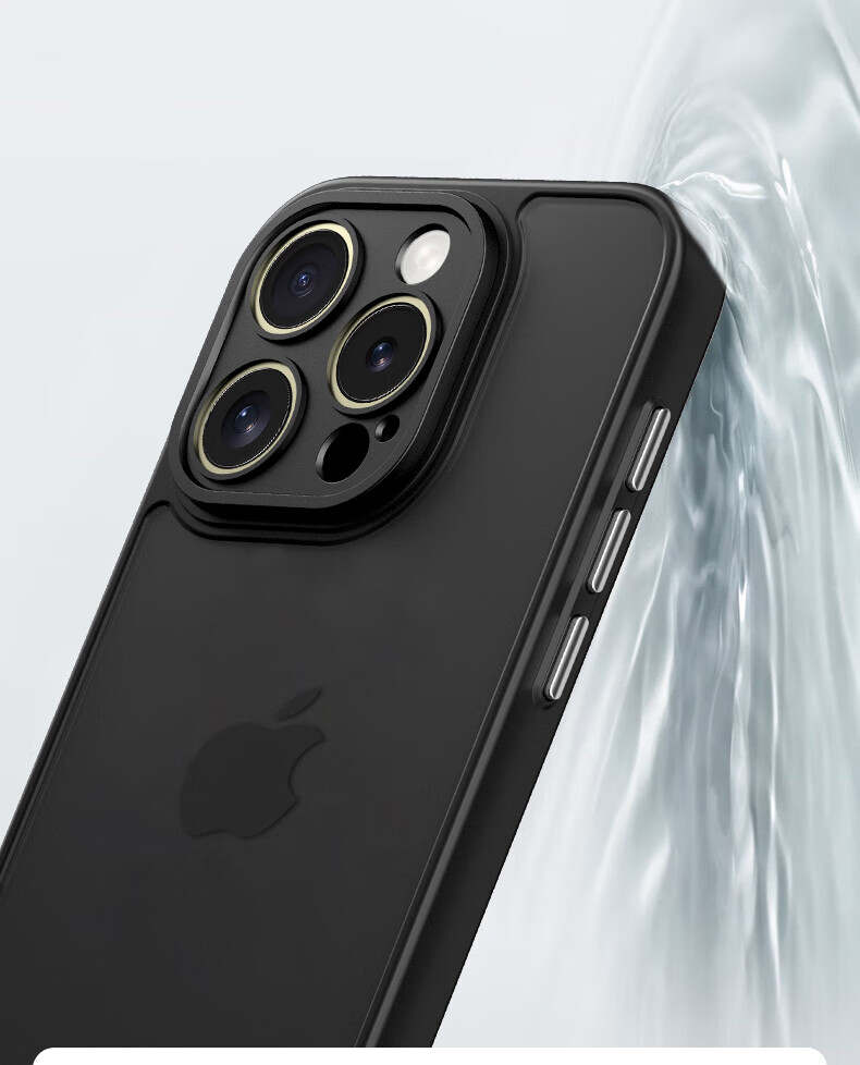 Чехол KEKLLE для iPhone 12 Pro, силиконовый, матовый, противоударный, с защитой камеры, простой стиль, белый