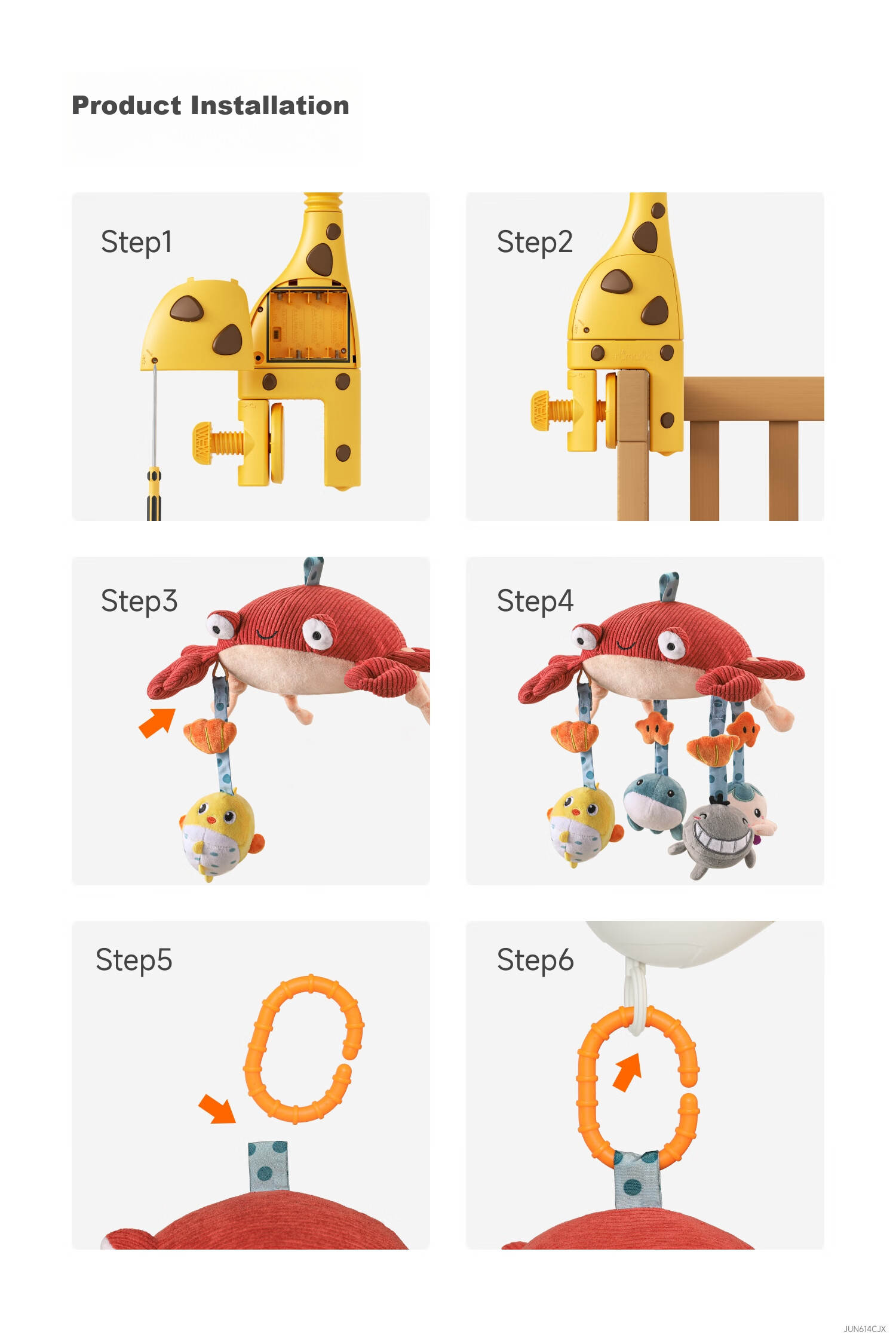 Погремушка Tumama Kids, музыкальная развивающая игрушка для детей от 0 до 1 года, подарок для новорожденного, успокаивающая игрушка на кроватку, подарок на первый месяц жизни