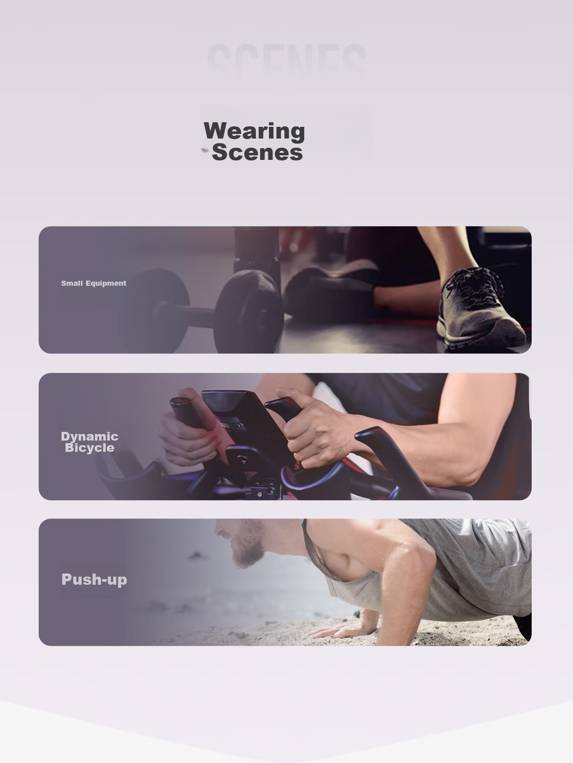Спортивные перчатки Keep Fitness для мужчин и женщин, перчатки для велоспорта, подтягиваний, тренировок, силовых упражнений, с защитой ладони от скольжения, фиолетово-серые, размер M