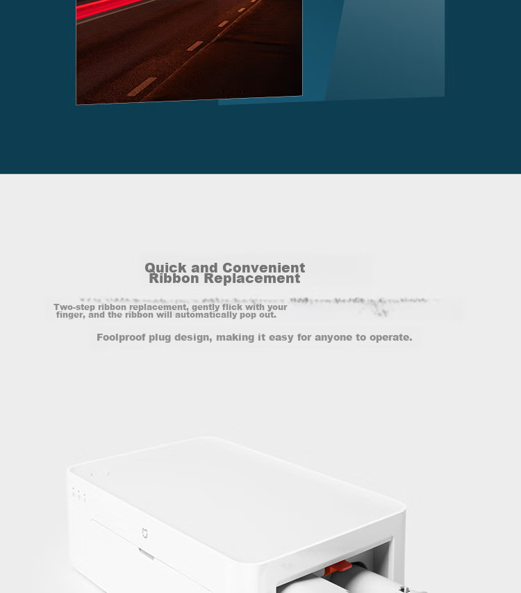 Фотобумага MI Mijia Desktop Printer Photo Paper, 6 дюймов, 80 листов, совместима с MI Mijia Photo Printer 1S, глянцевая, 100x148 мм