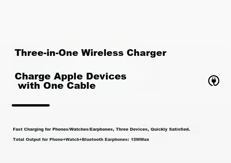 JD Original Беспроводное магнитное зарядное устройство Apple, совместимое с iPhone 17, для Apple Watch, трехкомпонентная подставка для телефона, складной портативный держатель MagSafe