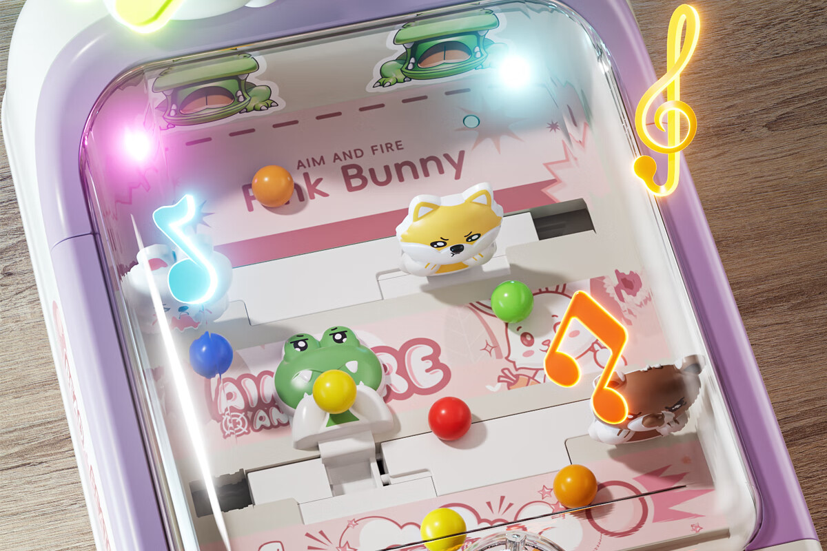Детская игра-конструктор Kuangyeqishi "Космический корабль", обучающая игра с механикой стрельбы, настольная игрушка для детей 3-6 лет, подарок на день рождения и Новый год