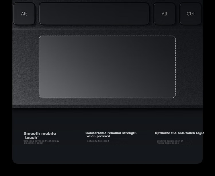 Планшетная клавиатура MI Floating Keyboard с тачпадом, черная, для Xiaomi Pad 8/8 Pro