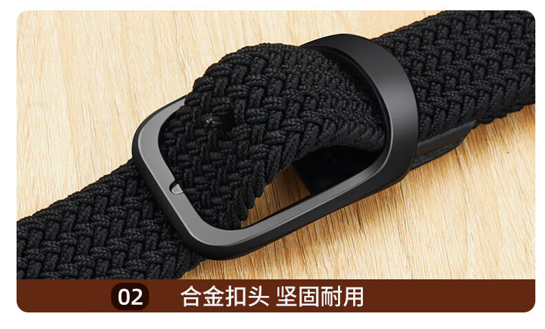 Ремень Huili Canvas Belt с автоматической пряжкой, мужской и женский, тканый, повседневный, дышащий, черный, 120 см