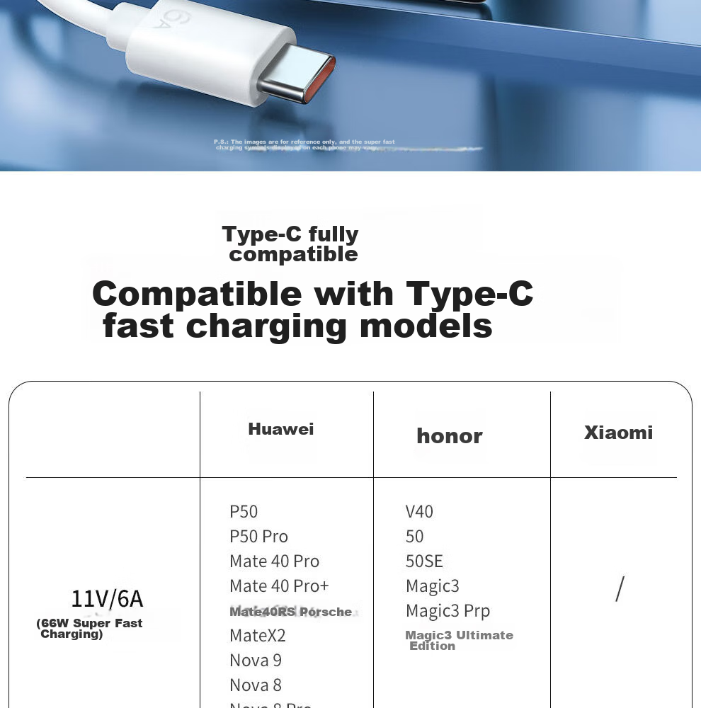 Кабель ULT-unite USB - Type-C, 66W Super Fast Charging, 6A/5A, 6 метров