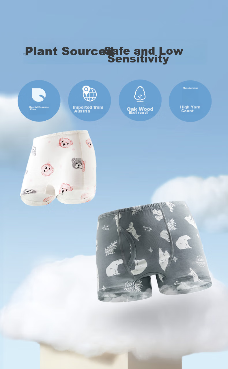 Комплект детских трусов AIMER KIDS, для мальчиков, коллаборация "Щенячий патруль", модальная ткань, боксеры с высокой посадкой, белый фон с принтом собаки, размер 130
