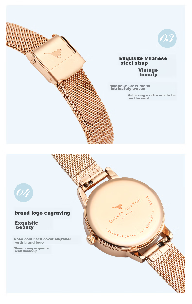 Женские часы OLIVIA BURTON Ob Self-Operated Starry Sky Western Watch, OB16EX204, синие