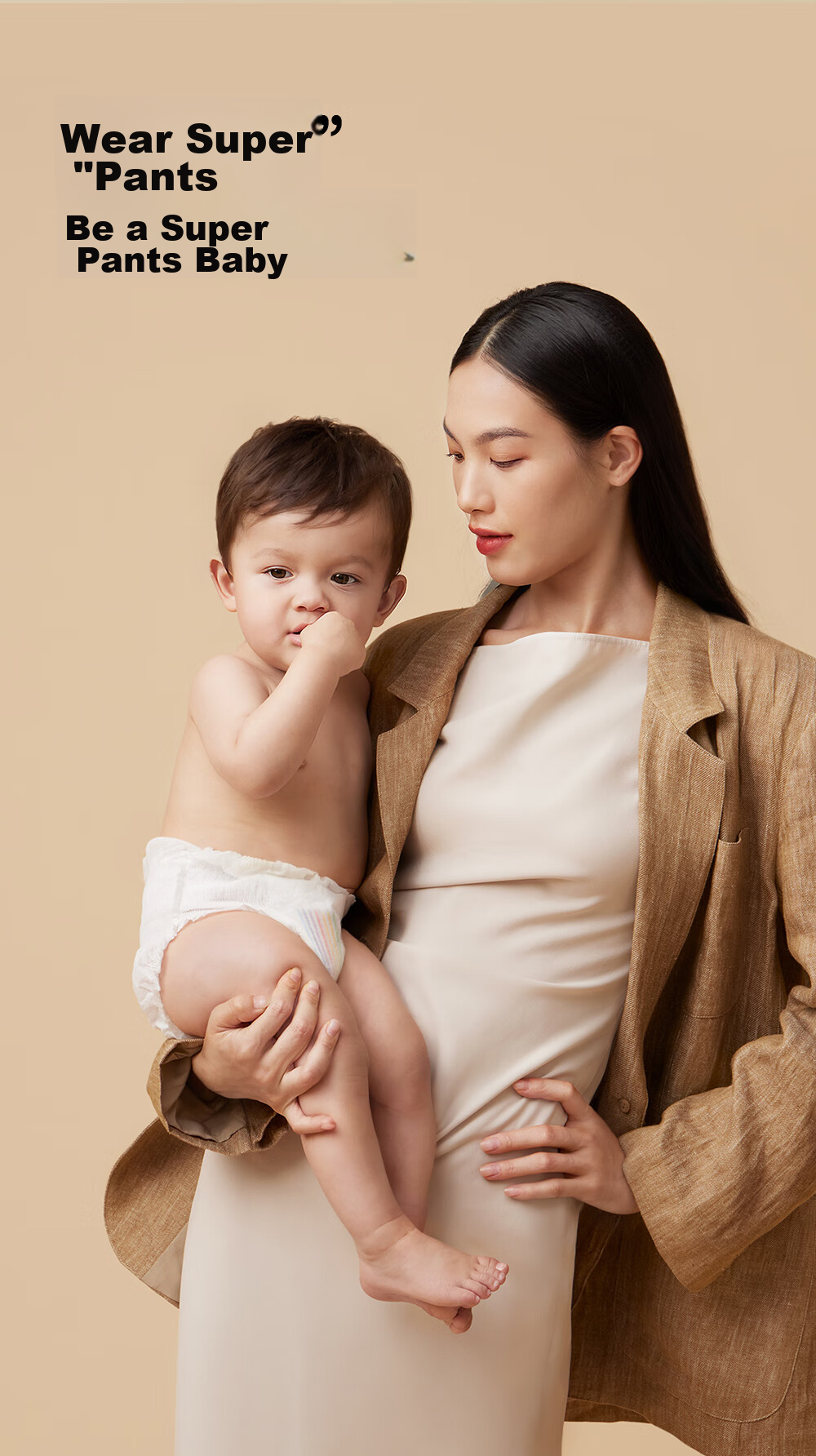 Подгузники Bebebus Ultra-Thin Breathable Diapers, размер NB, 54 шт., для новорожденных, для сна, на всю ночь