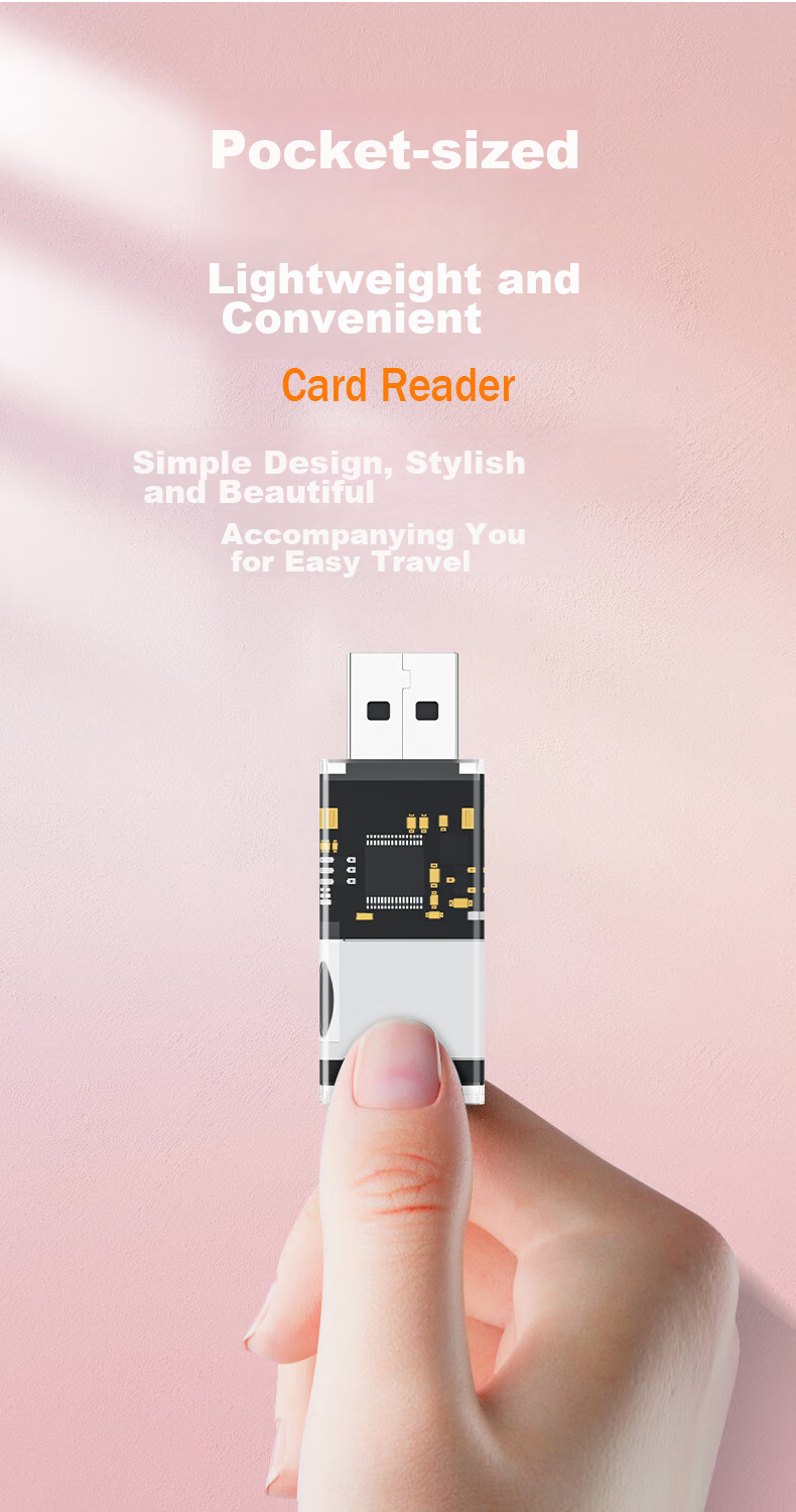 Кардридер LinkStone USB/Type-C SD/TF, 2-в-1, OTG, для телефонов и компьютеров