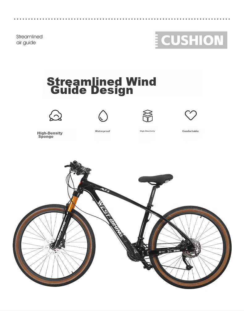 Велосипедное седло WestBiking, ультрамягкое, удобное, подходит для горных и шоссейных велосипедов, универсальное полое дышащее седло, аксессуар для велосипеда