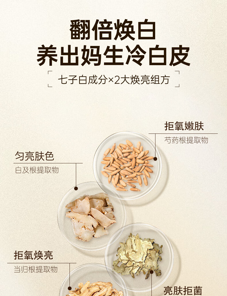 OHBT黄芪抗皱面霜60g 紧致修复肌肤淡化细纹保湿补水改善暗沉提亮肤色