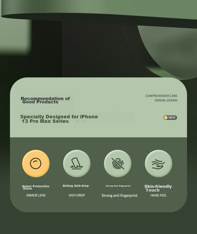 Чехол для Apple iPhone 13 Pro Max NEYAA, силиконовый, противоударный, ультратонкий, с защитой камеры, графитовый черный