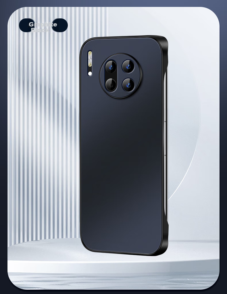 Чехол для Huawei Mate30 Pro/Mate30e Pro Shangsu, AG матовый, противоударный, черный