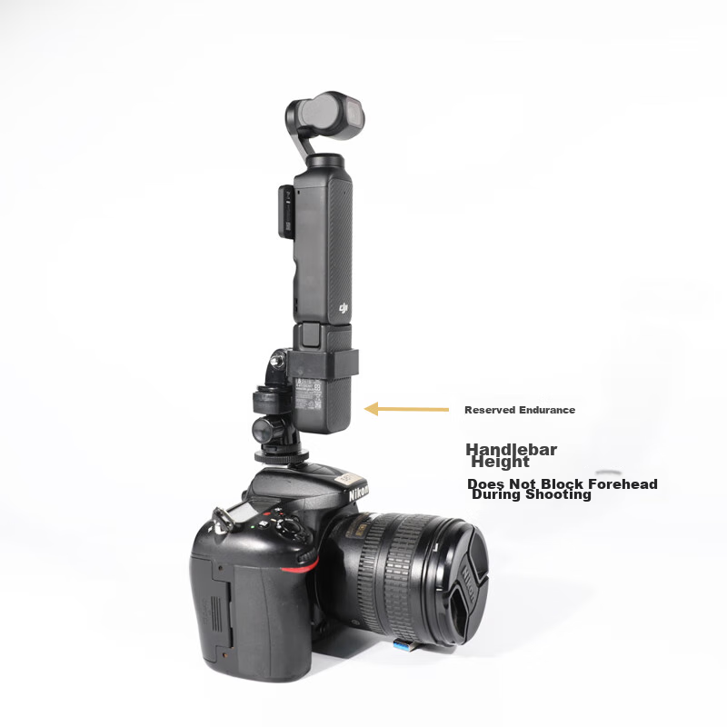 Крепление для стабилизатора Qiye для DJI Pocket 3, холодный и горячий башмак, аксессуар для камеры