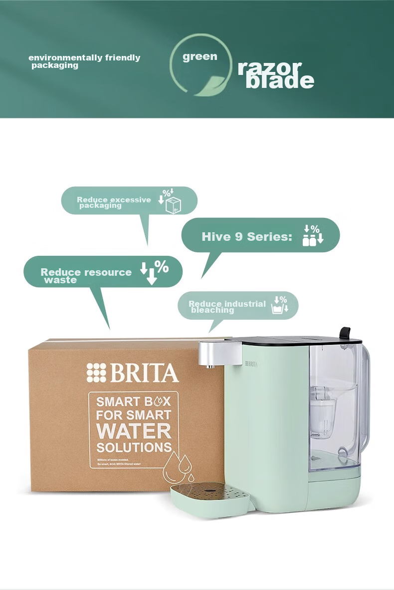 Настольный фильтр-кувшин Brita (BRITA) с функцией мгновенного нагрева воды, регулируемой температурой, не требует установки, белый