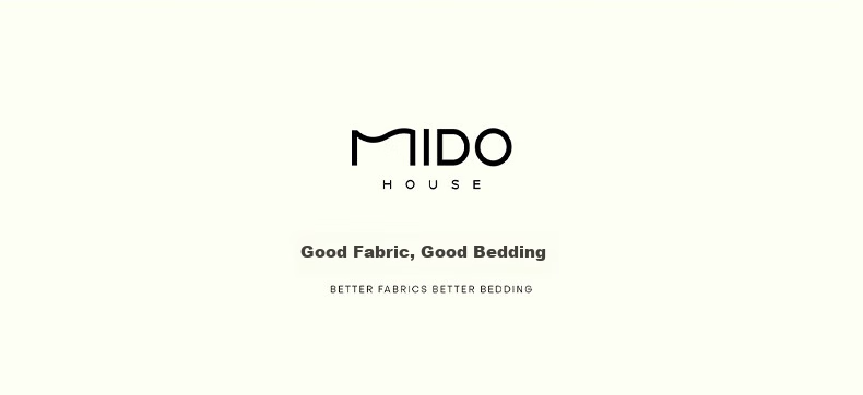 Комплект постельного белья MIDO HOUSE Mingdu, 100% хлопок, Класс А, Бежевый, 220x240 см