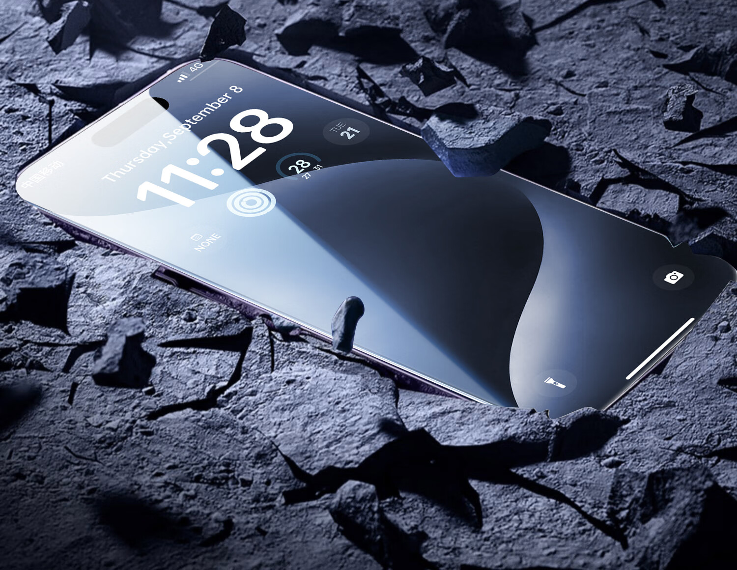 Защитное стекло DIVI для Apple iPhone 16 Pro Max, прозрачное, противоударное, антибликовое, 2 шт.