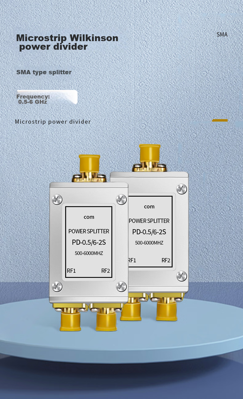SHOCHAN SQ-SMA12-K Сплиттер мощности SMA, 0.5-6 ГГц, 1 вход/2 выхода, женский разъем SMA