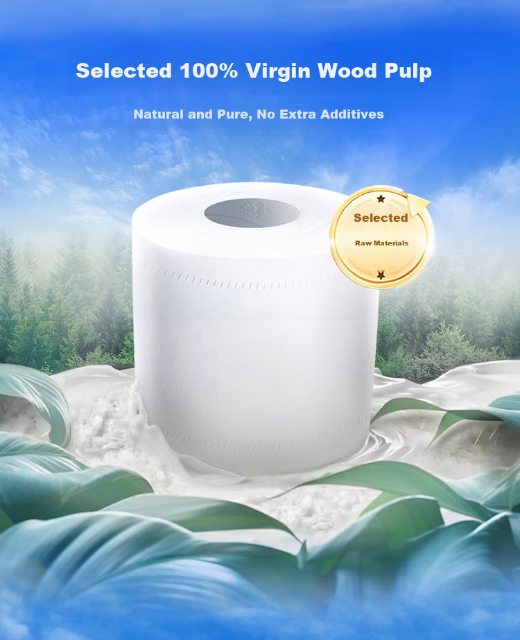 Туалетная бумага Vinda Blue Classic, 4-слойная, 160г, 10 рулонов