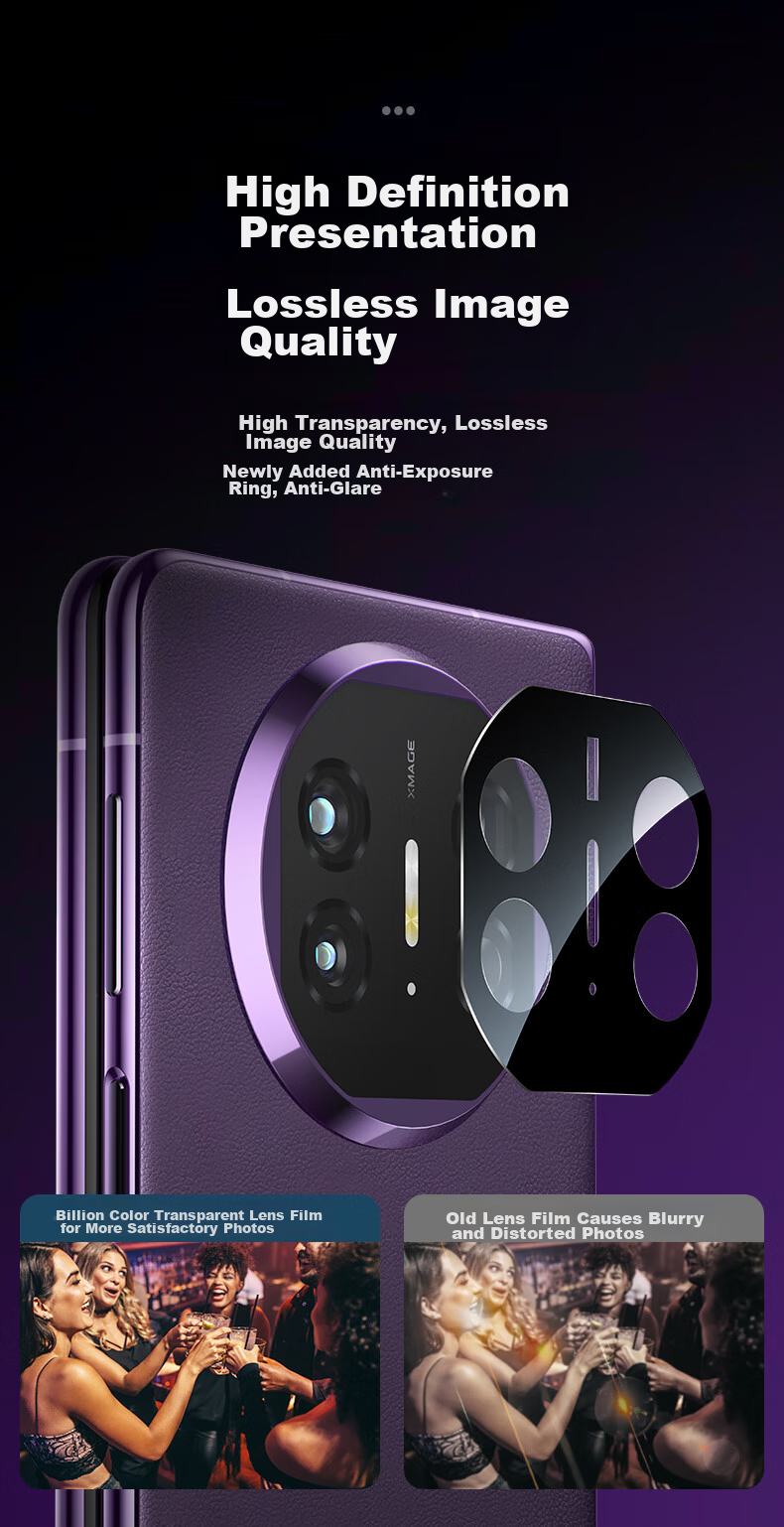 Защитная пленка ESR для камеры Huawei Mate X5, прозрачная, противоударная, антицарапина