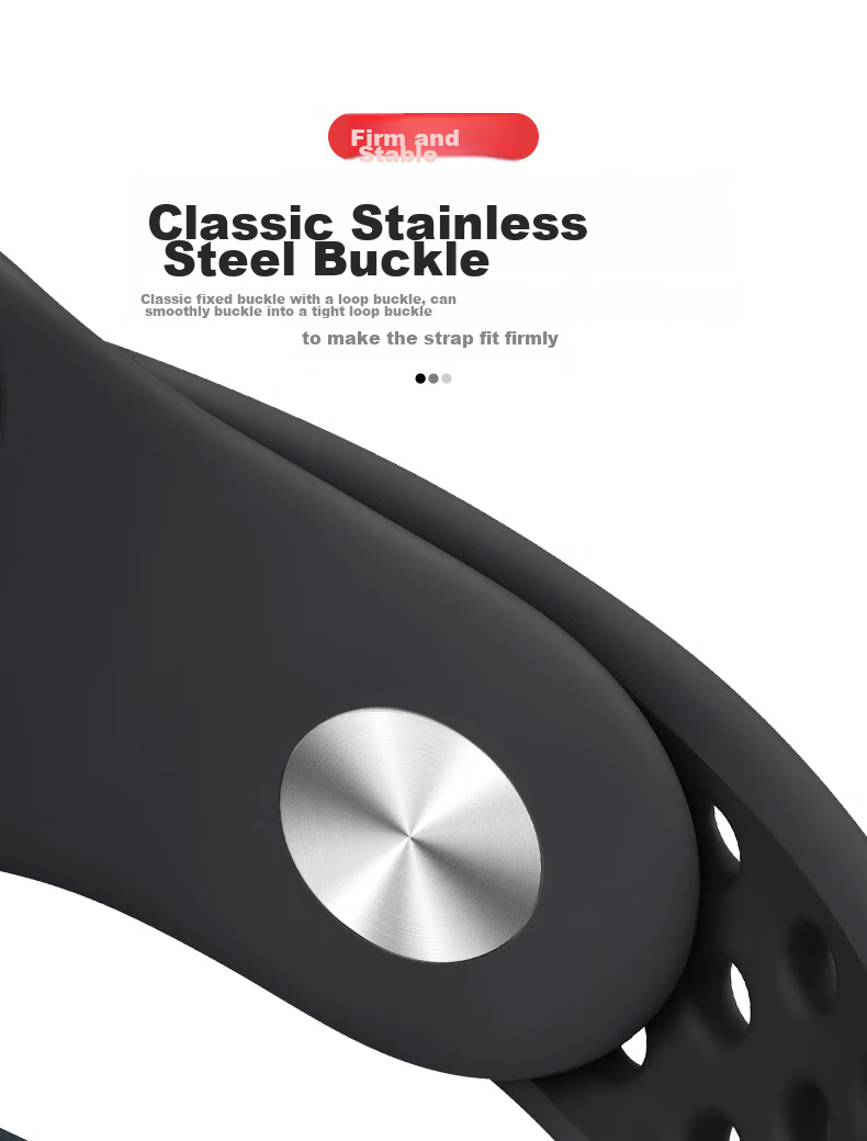 Ремешок BHO для Apple Watch S11/Ultra3/S10 Sport Bands, совместимый с IWatch S9/8/7/6/SE3/2/1, силиконовый, с дышащими отверстиями