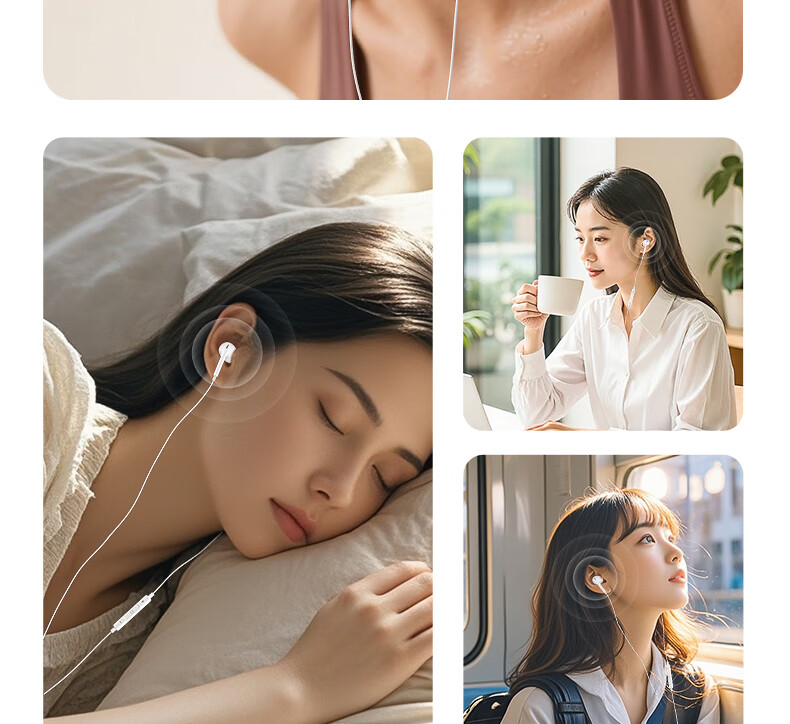 Проводные наушники iKF B1 Semi-In-Ear Wired HiFi Earphones для ПК, планшета, Xiaomi, Huawei, OPPO, Apple с разъемом 3.5 мм, гарнитура для FPS-игр с позиционированием звука