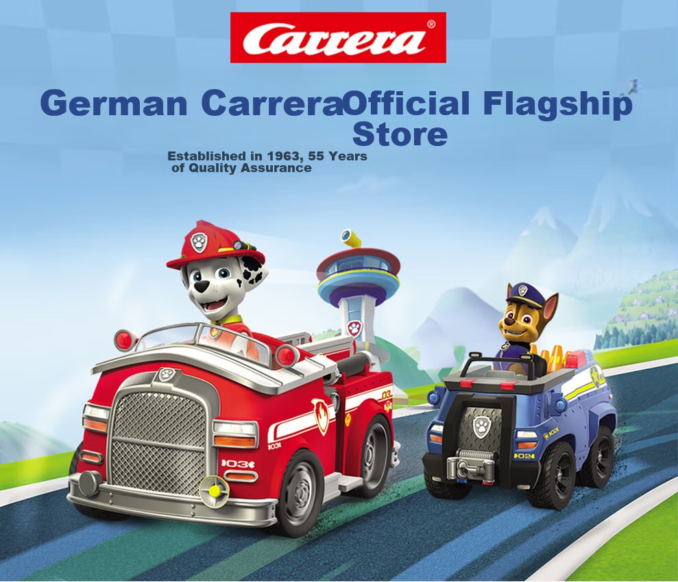 Машинка Carrera Track Car First Series Paw Patrol, радиоуправляемая, с пультом, для детей от 3 лет