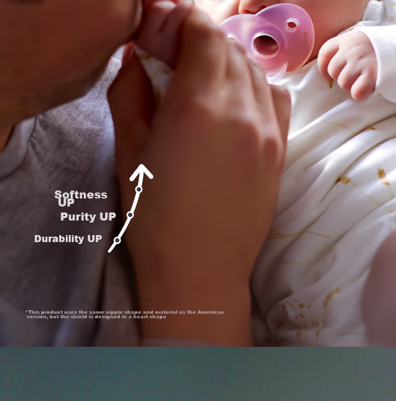 Пустышка AVENT Philips, силиконовая, для новорожденных, антиколиковая, импортная, 0-6 месяцев